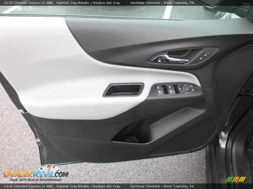 2018 Chevrolet Equinox LS AWD Nightfall Gray Metallic / Medium Ash Gray Photo #15