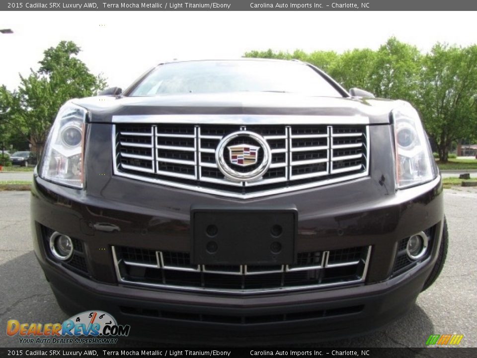 2015 Cadillac SRX Luxury AWD Terra Mocha Metallic / Light Titanium/Ebony Photo #4