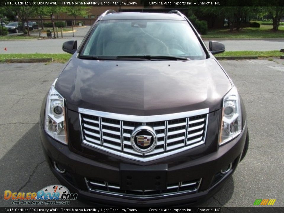 2015 Cadillac SRX Luxury AWD Terra Mocha Metallic / Light Titanium/Ebony Photo #5