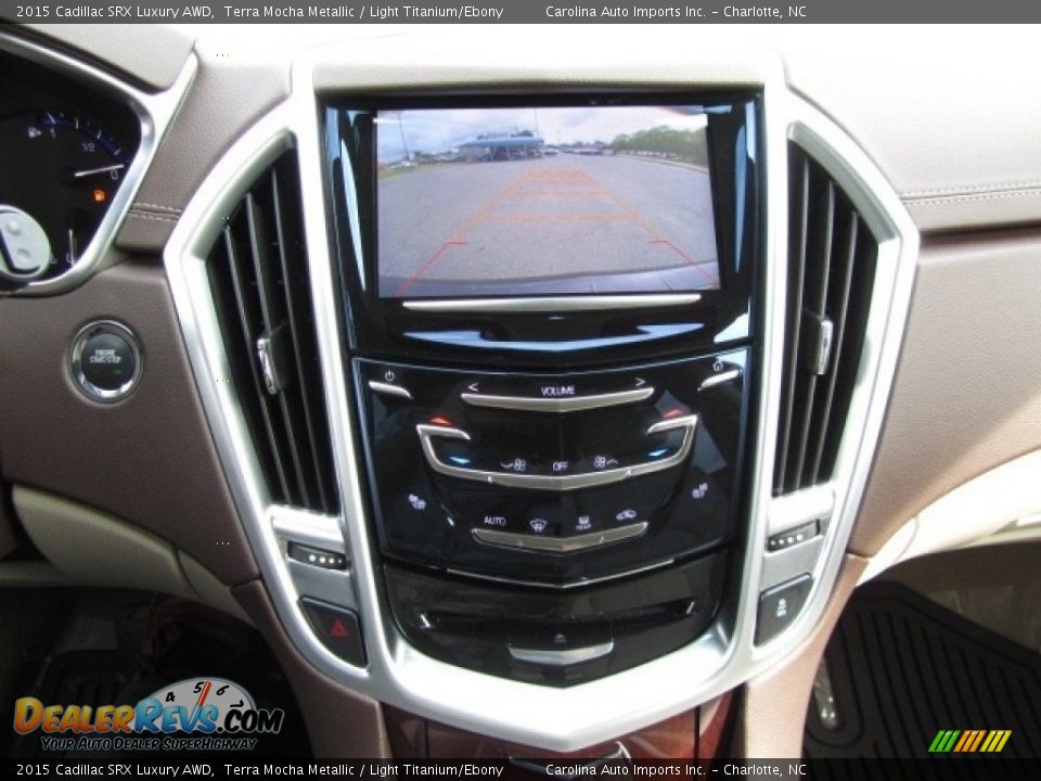 2015 Cadillac SRX Luxury AWD Terra Mocha Metallic / Light Titanium/Ebony Photo #16
