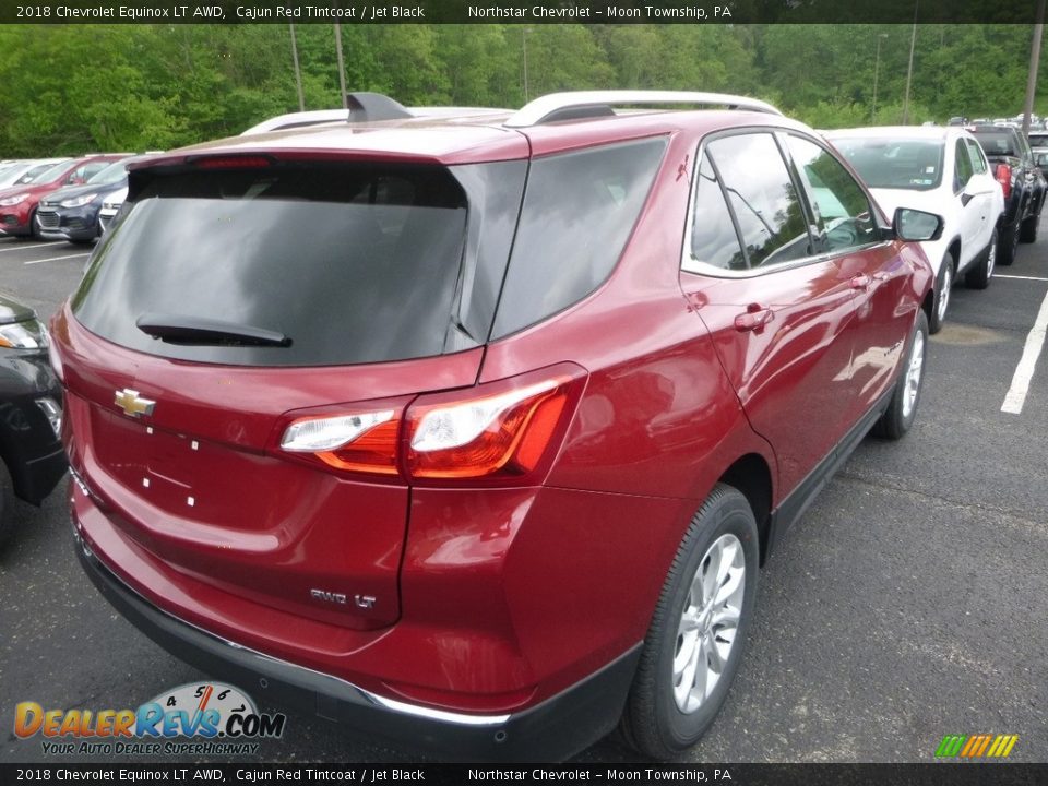 2018 Chevrolet Equinox LT AWD Cajun Red Tintcoat / Jet Black Photo #5