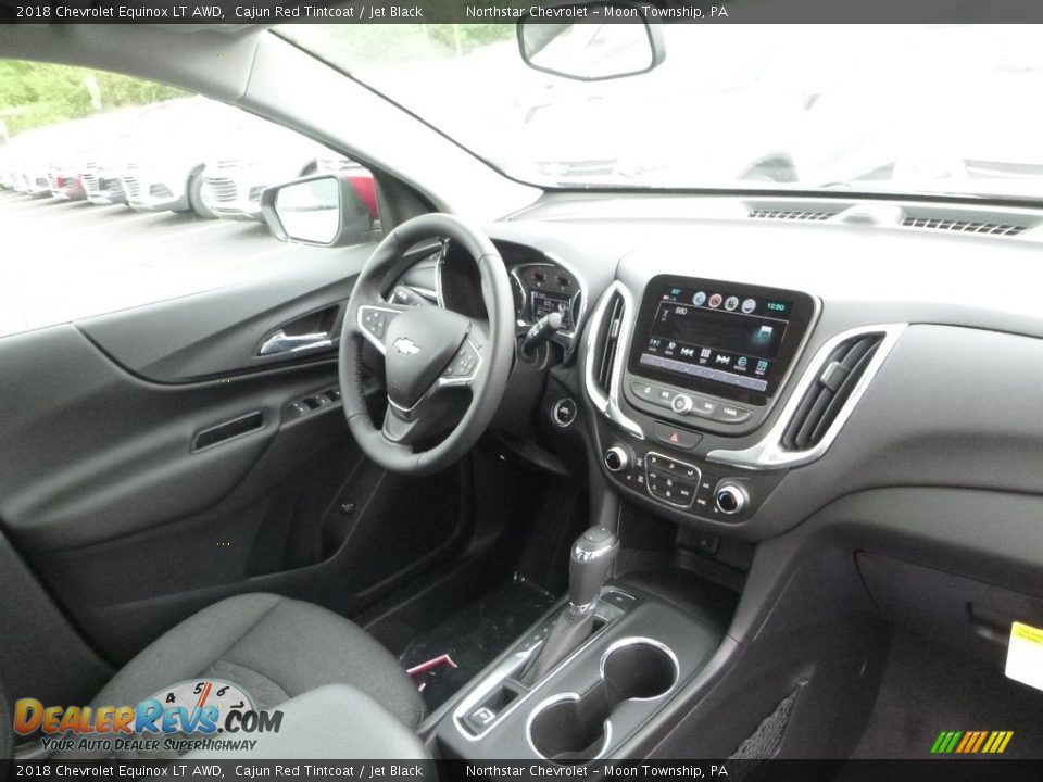 2018 Chevrolet Equinox LT AWD Cajun Red Tintcoat / Jet Black Photo #11