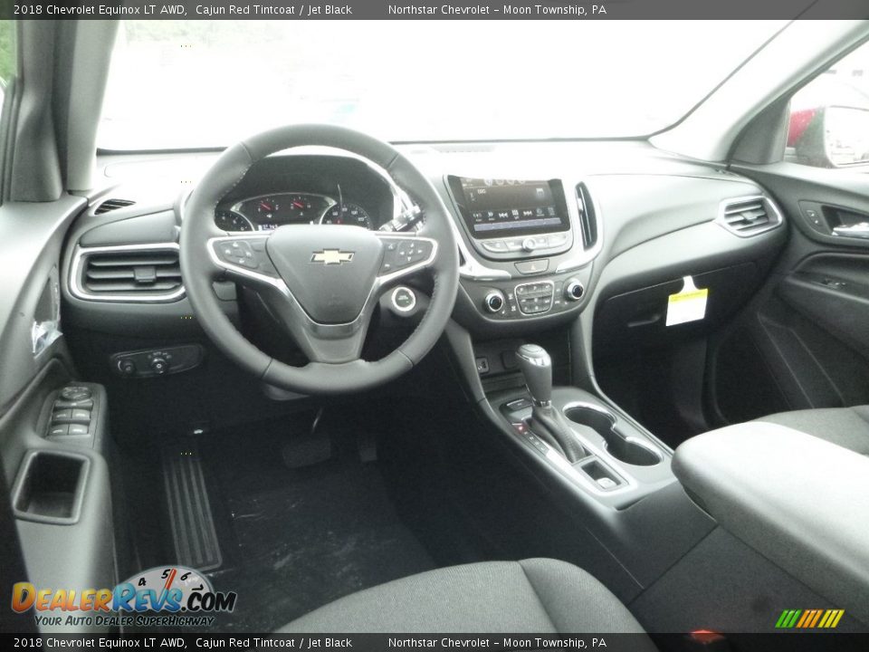 2018 Chevrolet Equinox LT AWD Cajun Red Tintcoat / Jet Black Photo #13