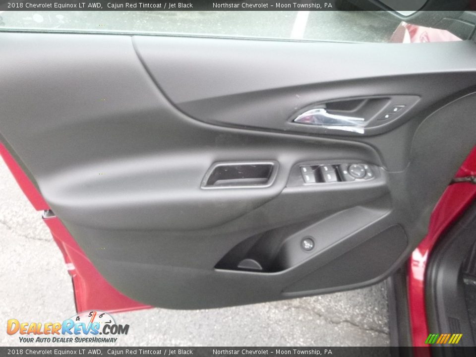 2018 Chevrolet Equinox LT AWD Cajun Red Tintcoat / Jet Black Photo #14