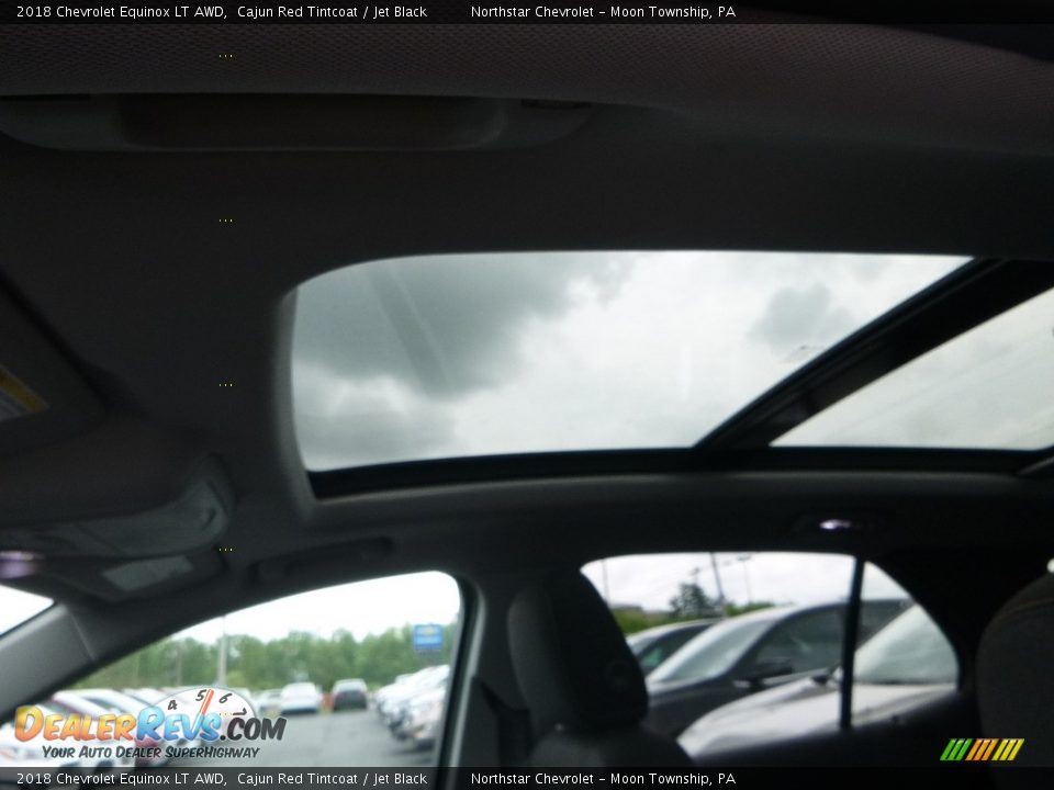 2018 Chevrolet Equinox LT AWD Cajun Red Tintcoat / Jet Black Photo #17