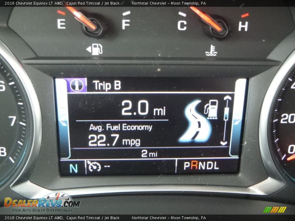 2018 Chevrolet Equinox LT AWD Cajun Red Tintcoat / Jet Black Photo #21