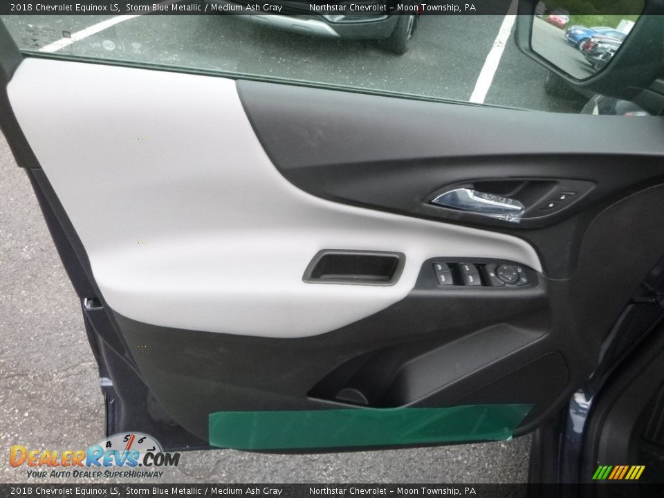 2018 Chevrolet Equinox LS Storm Blue Metallic / Medium Ash Gray Photo #14