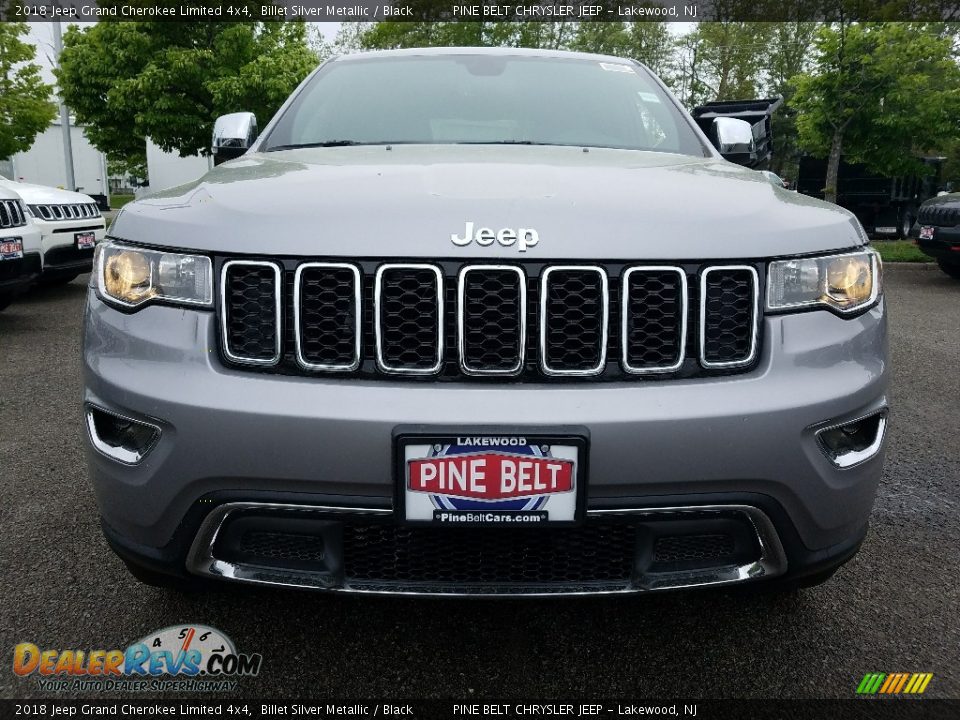 2018 Jeep Grand Cherokee Limited 4x4 Billet Silver Metallic / Black Photo #2