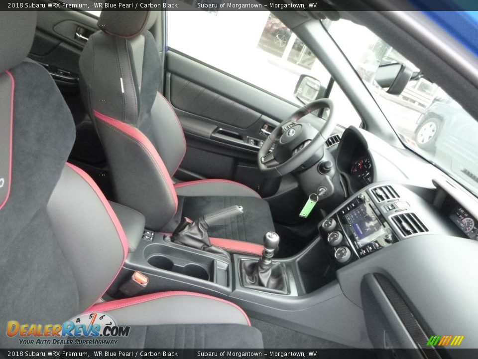 Front Seat of 2018 Subaru WRX Premium Photo #10