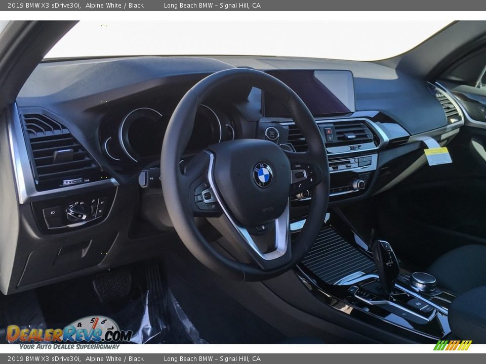 2019 BMW X3 sDrive30i Alpine White / Black Photo #5
