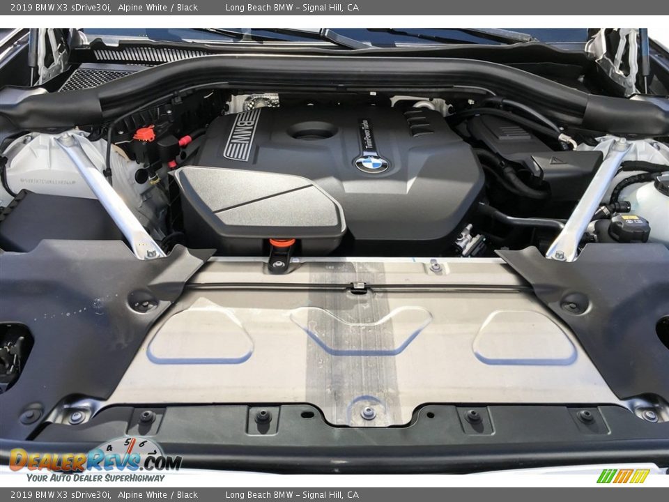 2019 BMW X3 sDrive30i Alpine White / Black Photo #8