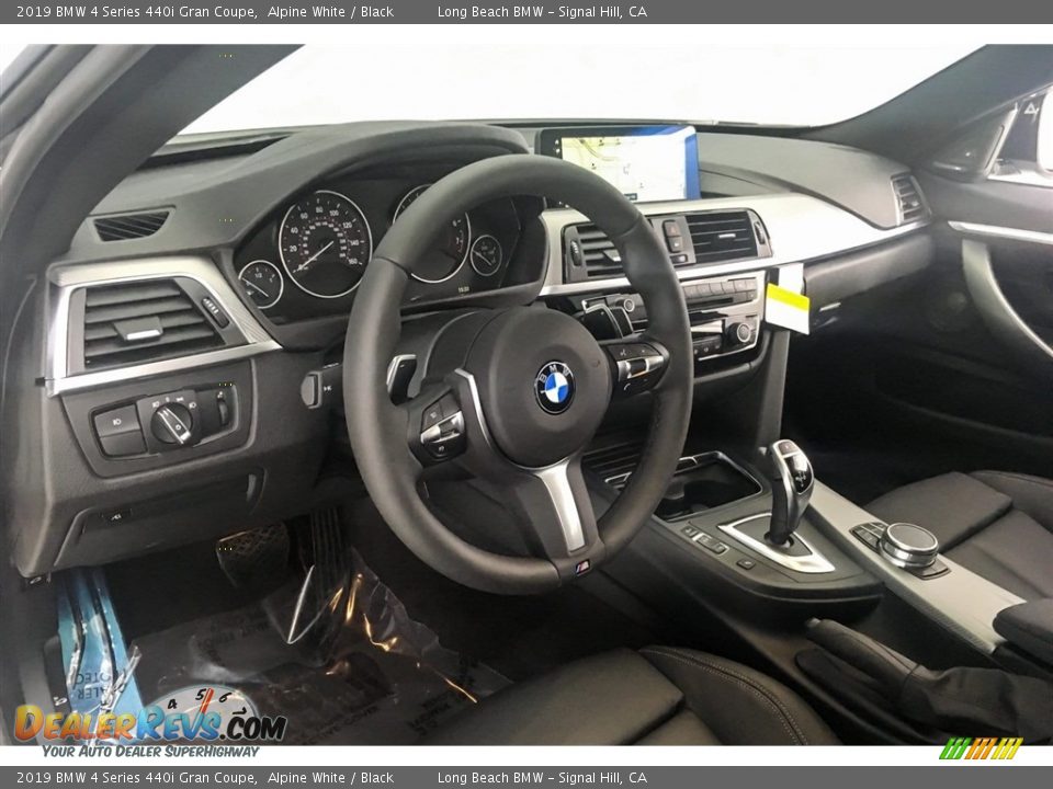 2019 BMW 4 Series 440i Gran Coupe Alpine White / Black Photo #5