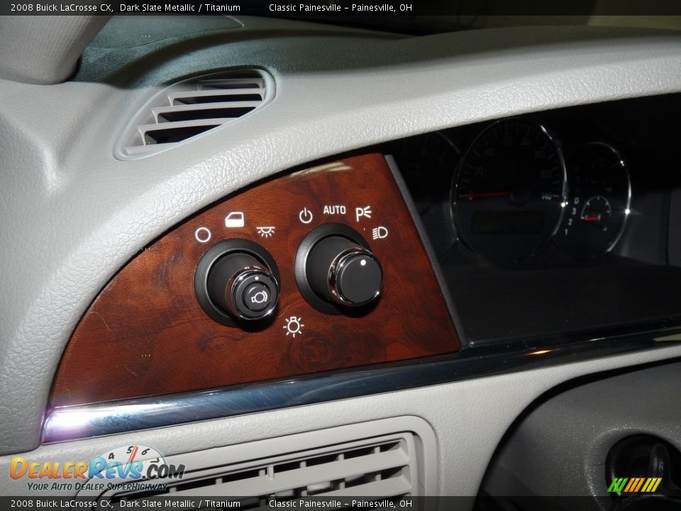 2008 Buick LaCrosse CX Dark Slate Metallic / Titanium Photo #11