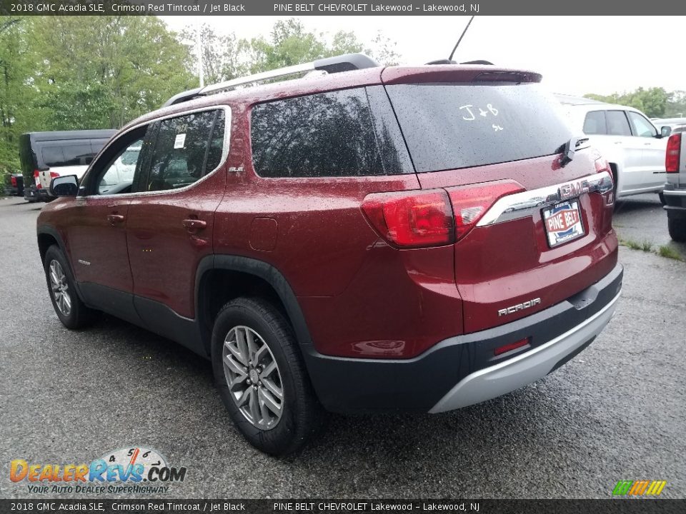 2018 GMC Acadia SLE Crimson Red Tintcoat / Jet Black Photo #2