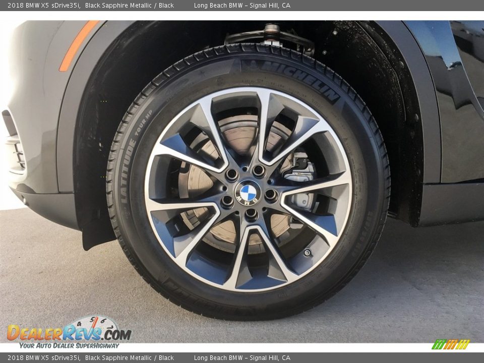 2018 BMW X5 sDrive35i Black Sapphire Metallic / Black Photo #9