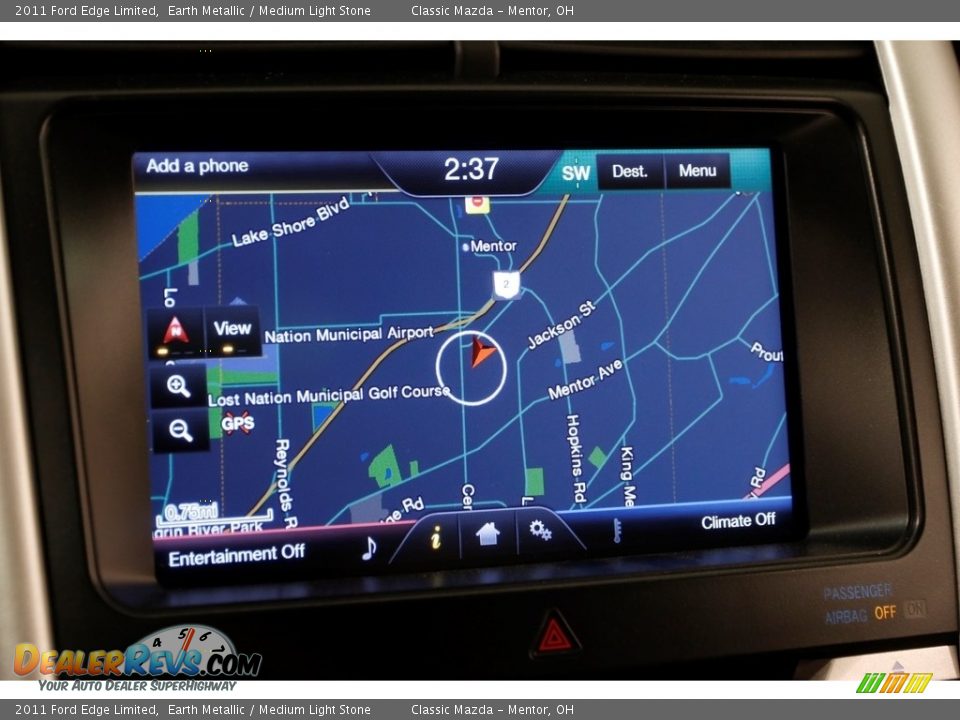 2011 Ford Edge Limited Earth Metallic / Medium Light Stone Photo #11