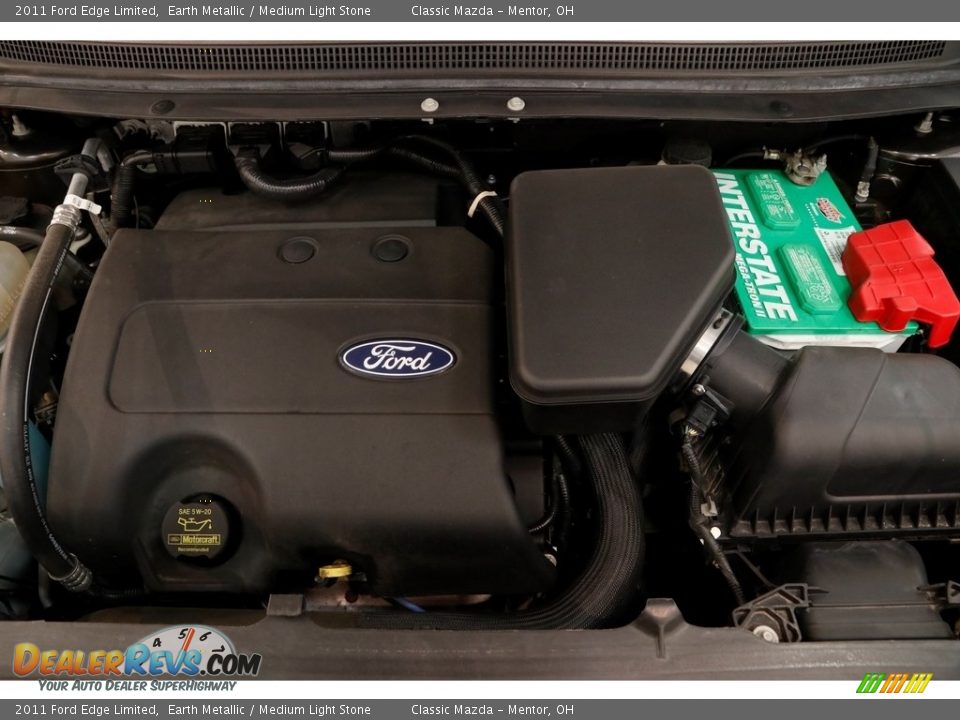 2011 Ford Edge Limited Earth Metallic / Medium Light Stone Photo #19