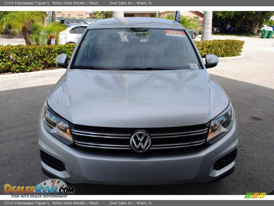 2014 Volkswagen Tiguan S Reflex Silver Metallic / Black Photo #3