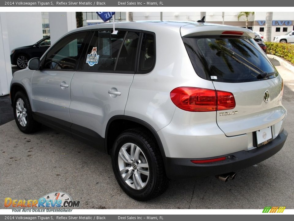 2014 Volkswagen Tiguan S Reflex Silver Metallic / Black Photo #6