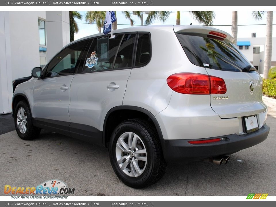 2014 Volkswagen Tiguan S Reflex Silver Metallic / Black Photo #7