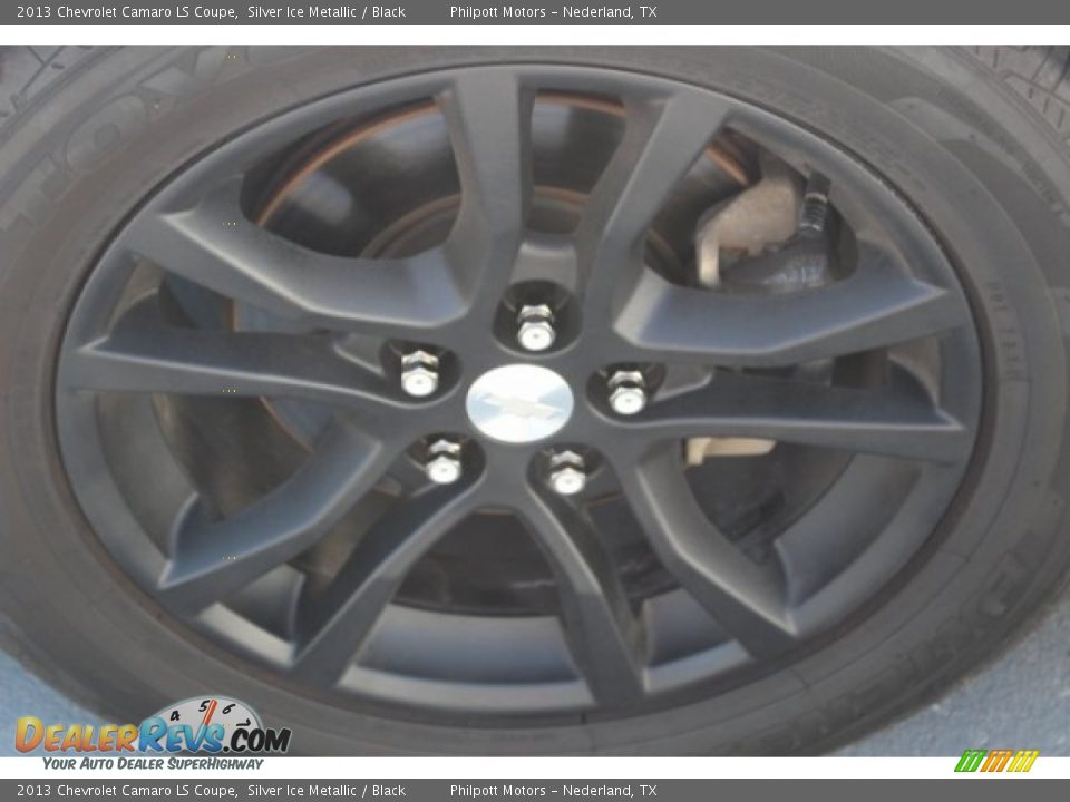 2013 Chevrolet Camaro LS Coupe Silver Ice Metallic / Black Photo #4