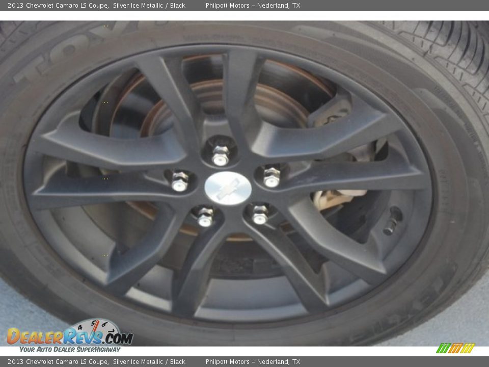 2013 Chevrolet Camaro LS Coupe Silver Ice Metallic / Black Photo #5