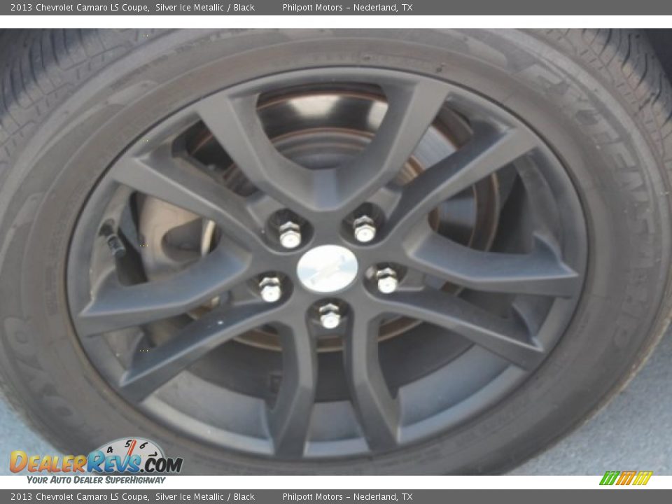 2013 Chevrolet Camaro LS Coupe Silver Ice Metallic / Black Photo #11
