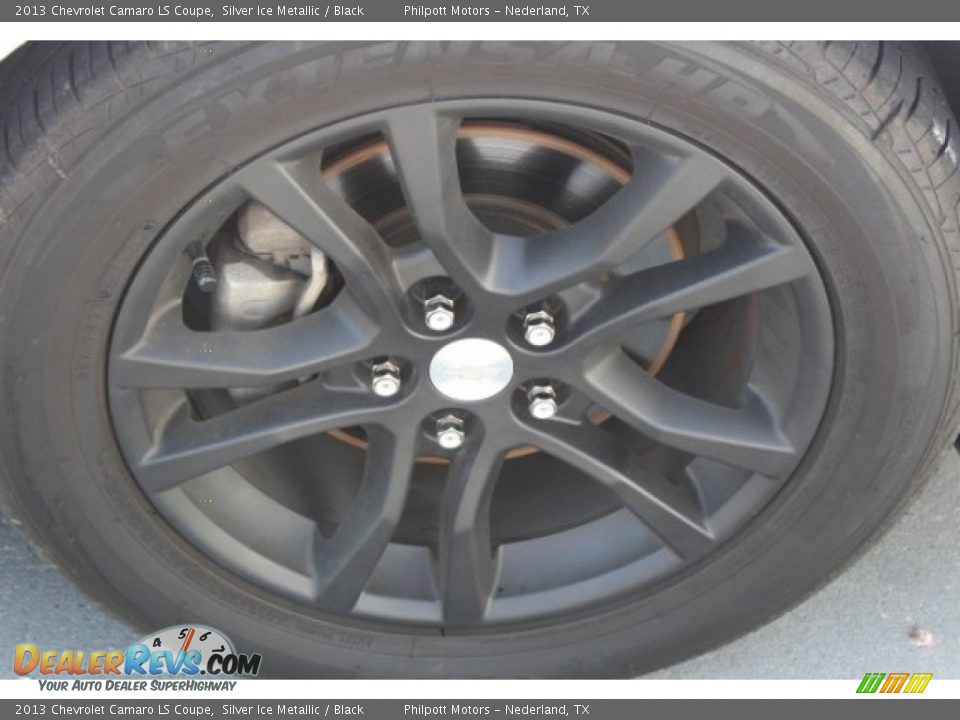 2013 Chevrolet Camaro LS Coupe Silver Ice Metallic / Black Photo #12