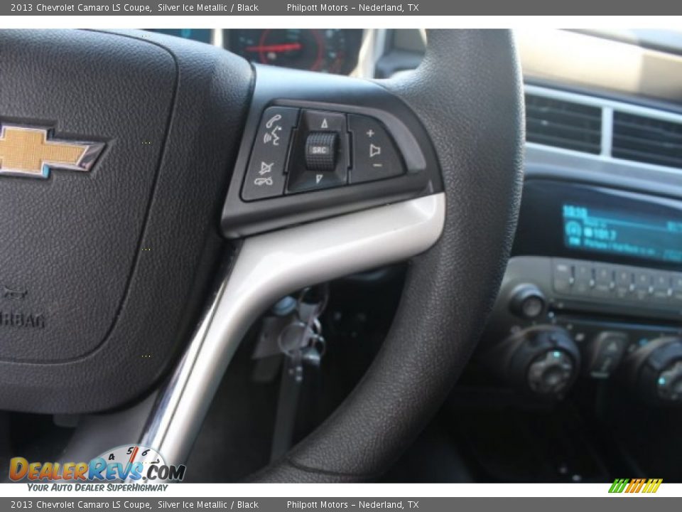 2013 Chevrolet Camaro LS Coupe Silver Ice Metallic / Black Photo #19