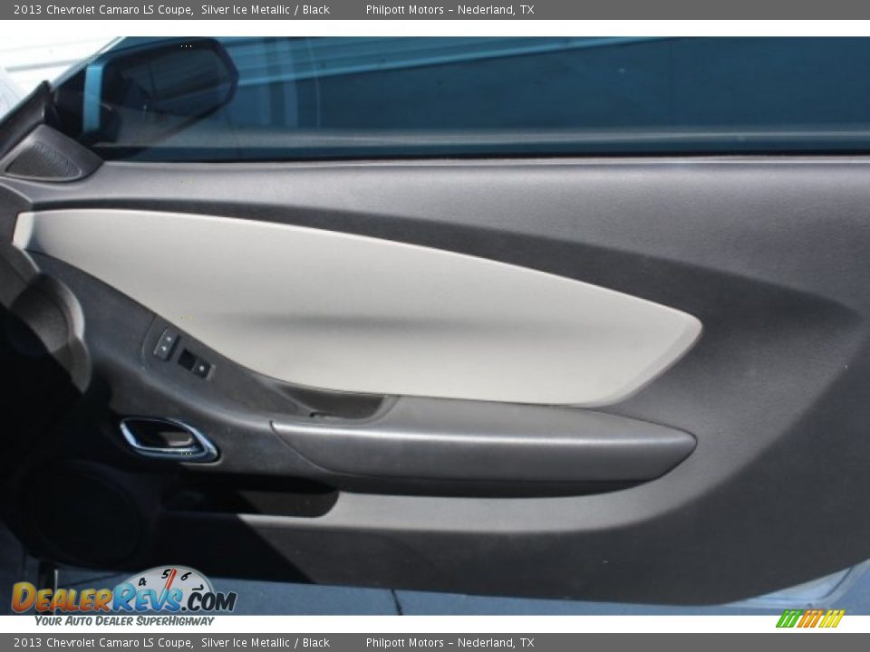 2013 Chevrolet Camaro LS Coupe Silver Ice Metallic / Black Photo #24