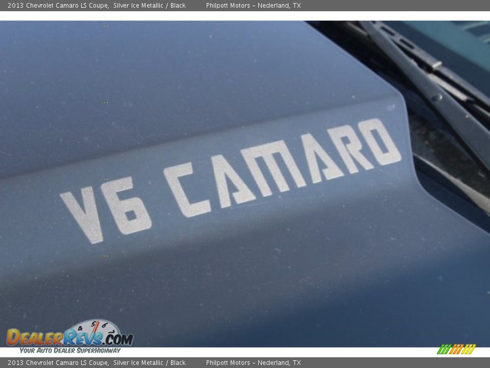 2013 Chevrolet Camaro LS Coupe Silver Ice Metallic / Black Photo #28
