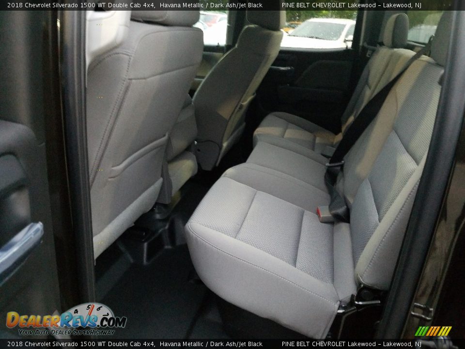 2018 Chevrolet Silverado 1500 WT Double Cab 4x4 Havana Metallic / Dark Ash/Jet Black Photo #8