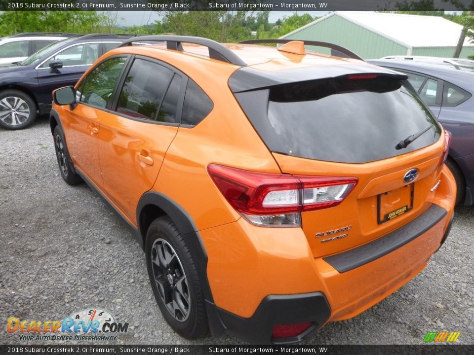 2018 Subaru Crosstrek 2.0i Premium Sunshine Orange / Black Photo #3