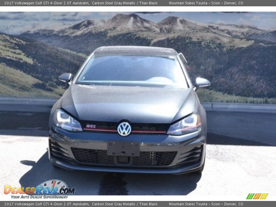 2017 Volkswagen Golf GTI 4-Door 2.0T Autobahn Carbon Steel Gray Metallic / Titan Black Photo #2