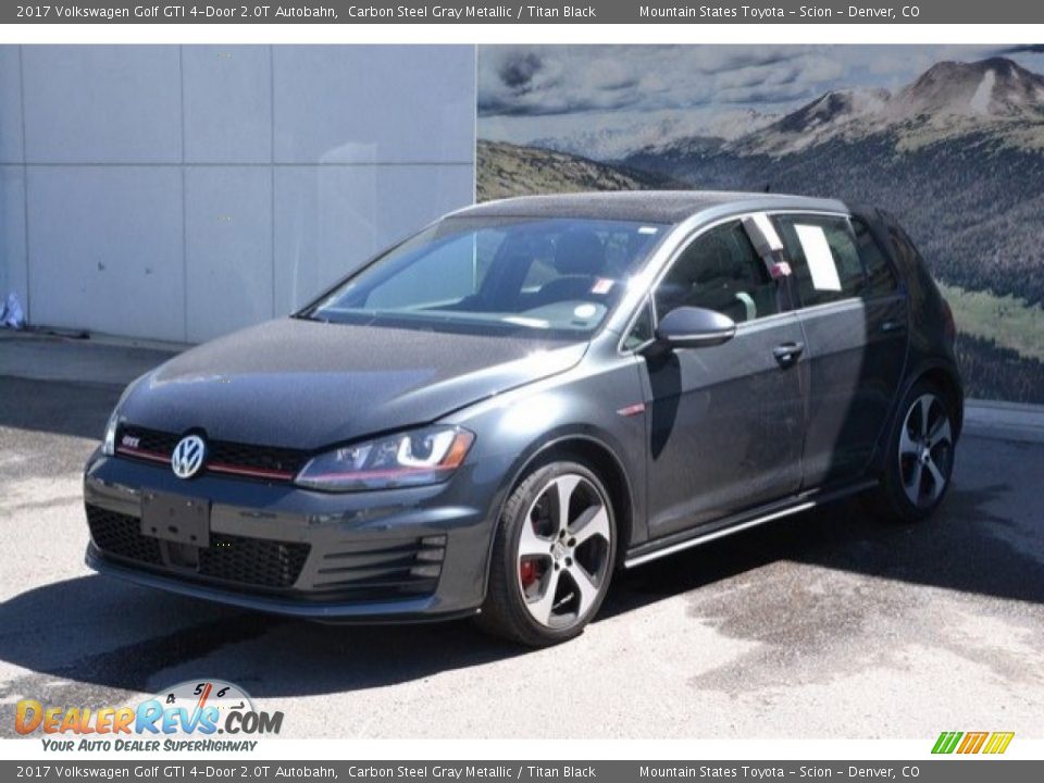 2017 Volkswagen Golf GTI 4-Door 2.0T Autobahn Carbon Steel Gray Metallic / Titan Black Photo #3