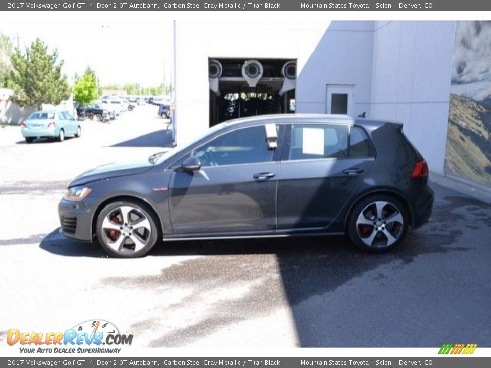 2017 Volkswagen Golf GTI 4-Door 2.0T Autobahn Carbon Steel Gray Metallic / Titan Black Photo #4