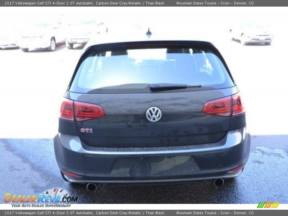 2017 Volkswagen Golf GTI 4-Door 2.0T Autobahn Carbon Steel Gray Metallic / Titan Black Photo #6