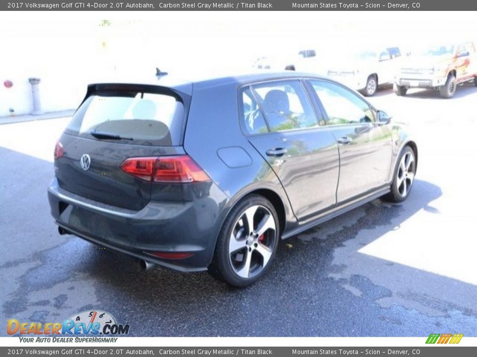 2017 Volkswagen Golf GTI 4-Door 2.0T Autobahn Carbon Steel Gray Metallic / Titan Black Photo #7