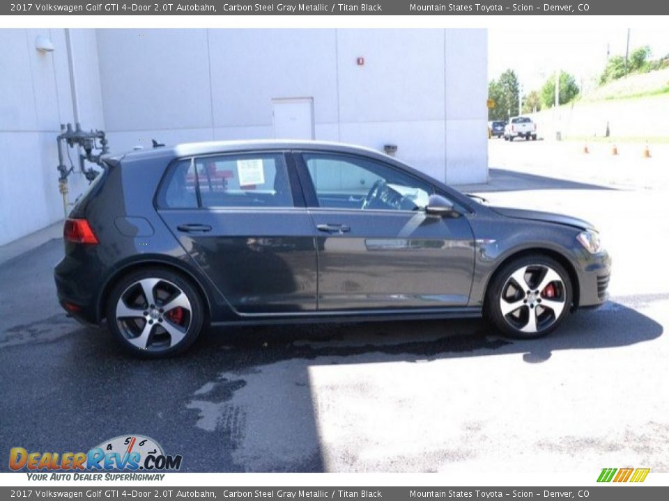2017 Volkswagen Golf GTI 4-Door 2.0T Autobahn Carbon Steel Gray Metallic / Titan Black Photo #8