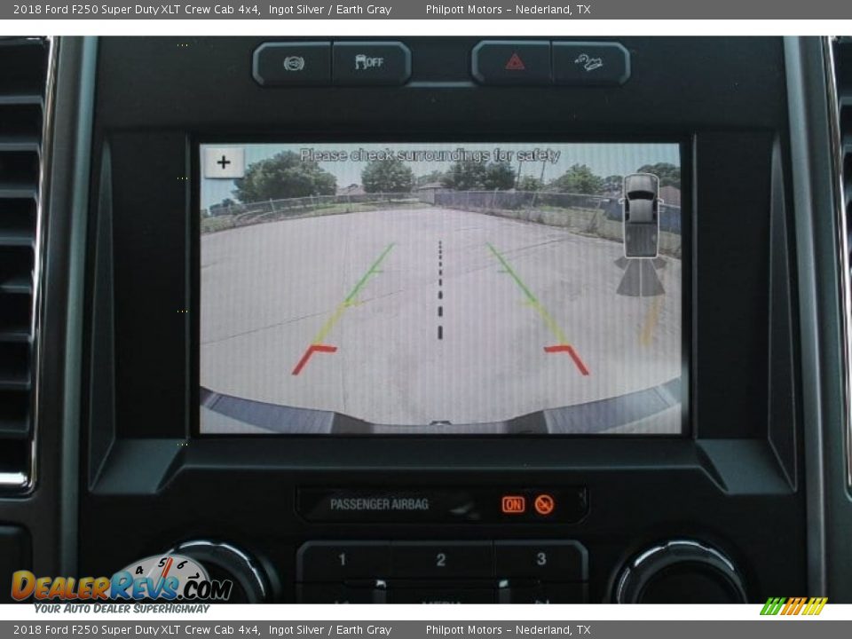 2018 Ford F250 Super Duty XLT Crew Cab 4x4 Ingot Silver / Earth Gray Photo #14