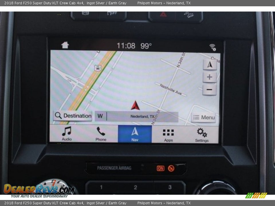 2018 Ford F250 Super Duty XLT Crew Cab 4x4 Ingot Silver / Earth Gray Photo #15