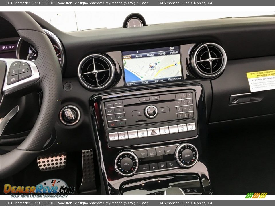 Controls of 2018 Mercedes-Benz SLC 300 Roadster Photo #6