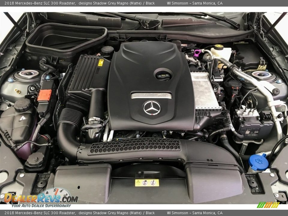 2018 Mercedes-Benz SLC 300 Roadster 2.0 Liter Turbocharged DOHC 16-Valve VVT 4 Cylinder Engine Photo #8