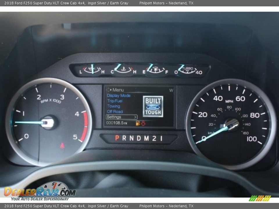 2018 Ford F250 Super Duty XLT Crew Cab 4x4 Ingot Silver / Earth Gray Photo #20