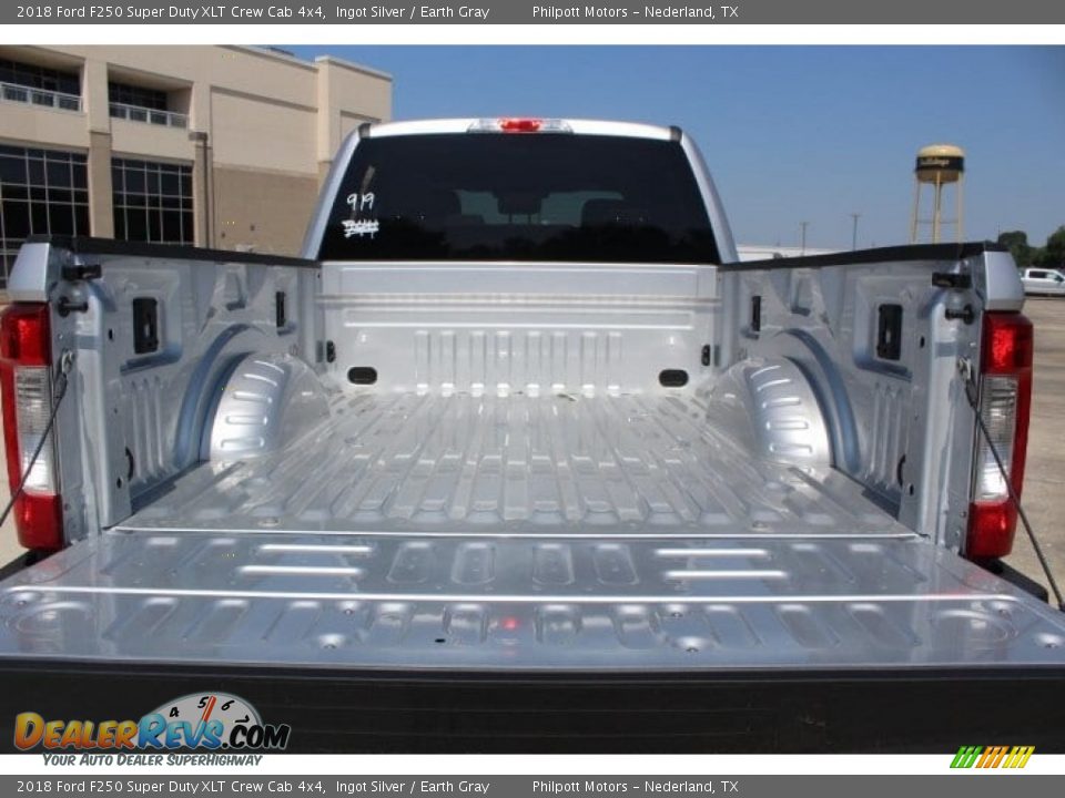 2018 Ford F250 Super Duty XLT Crew Cab 4x4 Ingot Silver / Earth Gray Photo #27