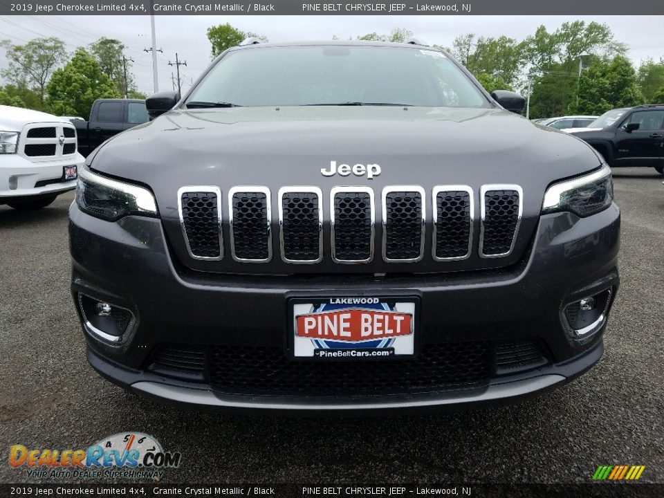 2019 Jeep Cherokee Limited 4x4 Granite Crystal Metallic / Black Photo #2