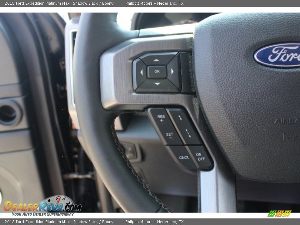 2018 Ford Expedition Platinum Max Steering Wheel Photo #18