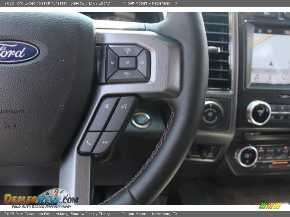 2018 Ford Expedition Platinum Max Steering Wheel Photo #19