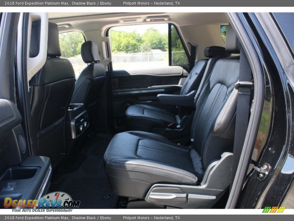 Rear Seat of 2018 Ford Expedition Platinum Max Photo #24