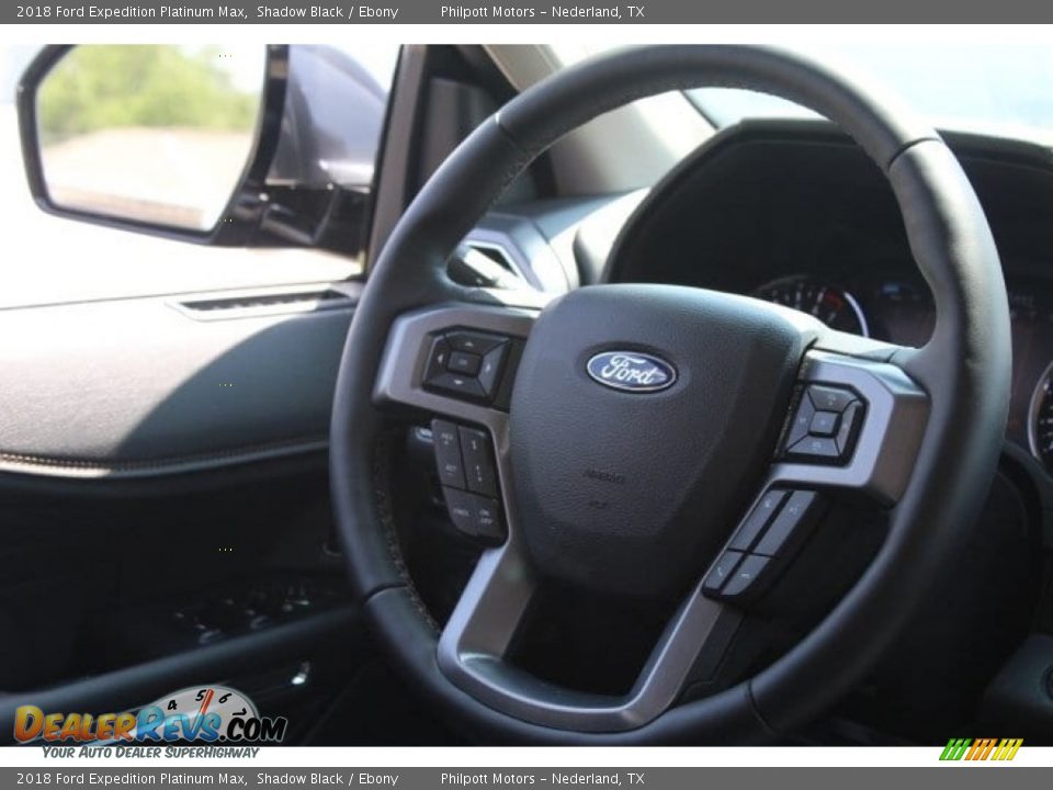 2018 Ford Expedition Platinum Max Steering Wheel Photo #26